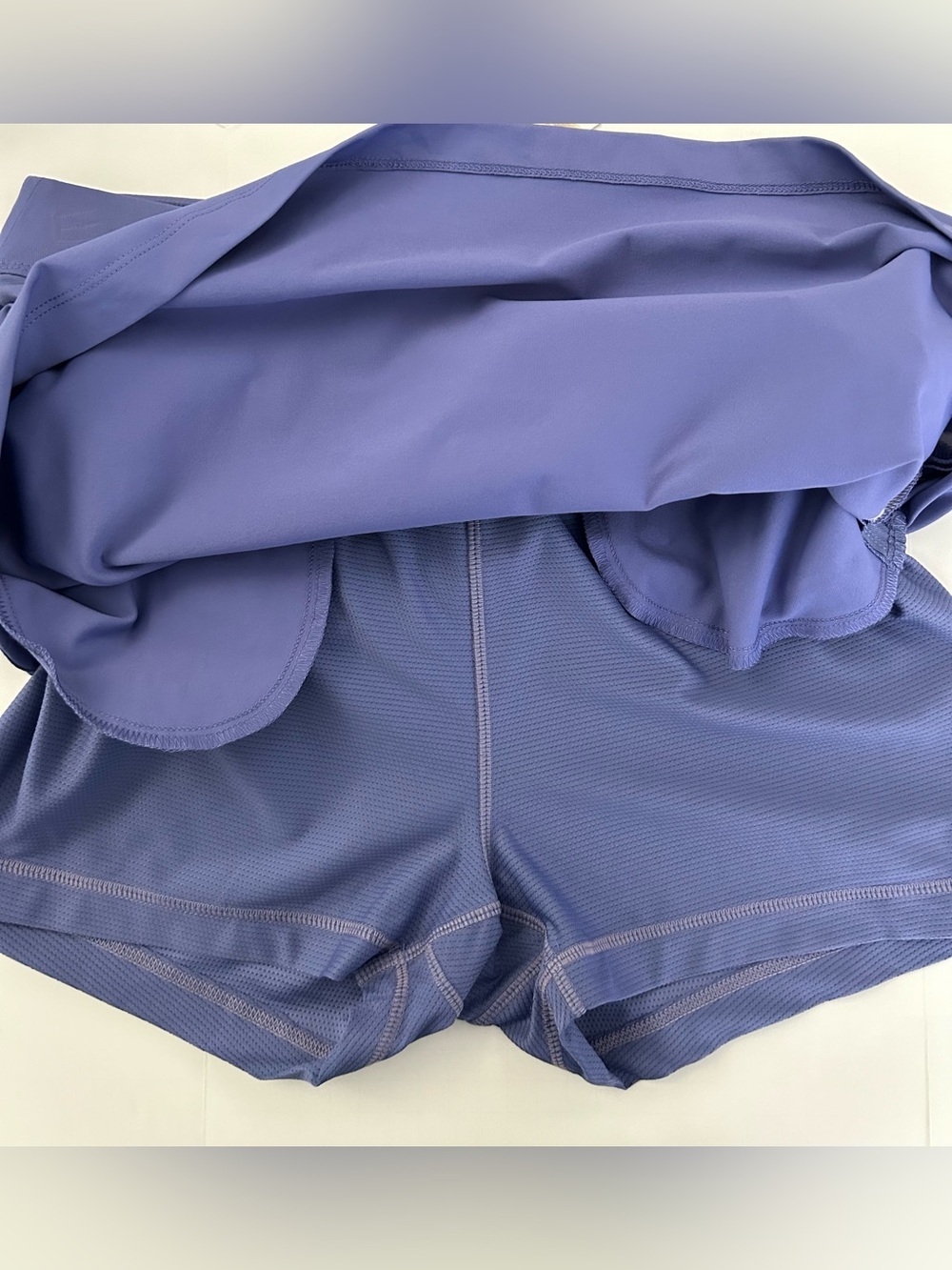 Tommy Bahama Aubrey IslandZone skort Athletic Skort in Blue Iris UPF 30 - Picture 11 of 13